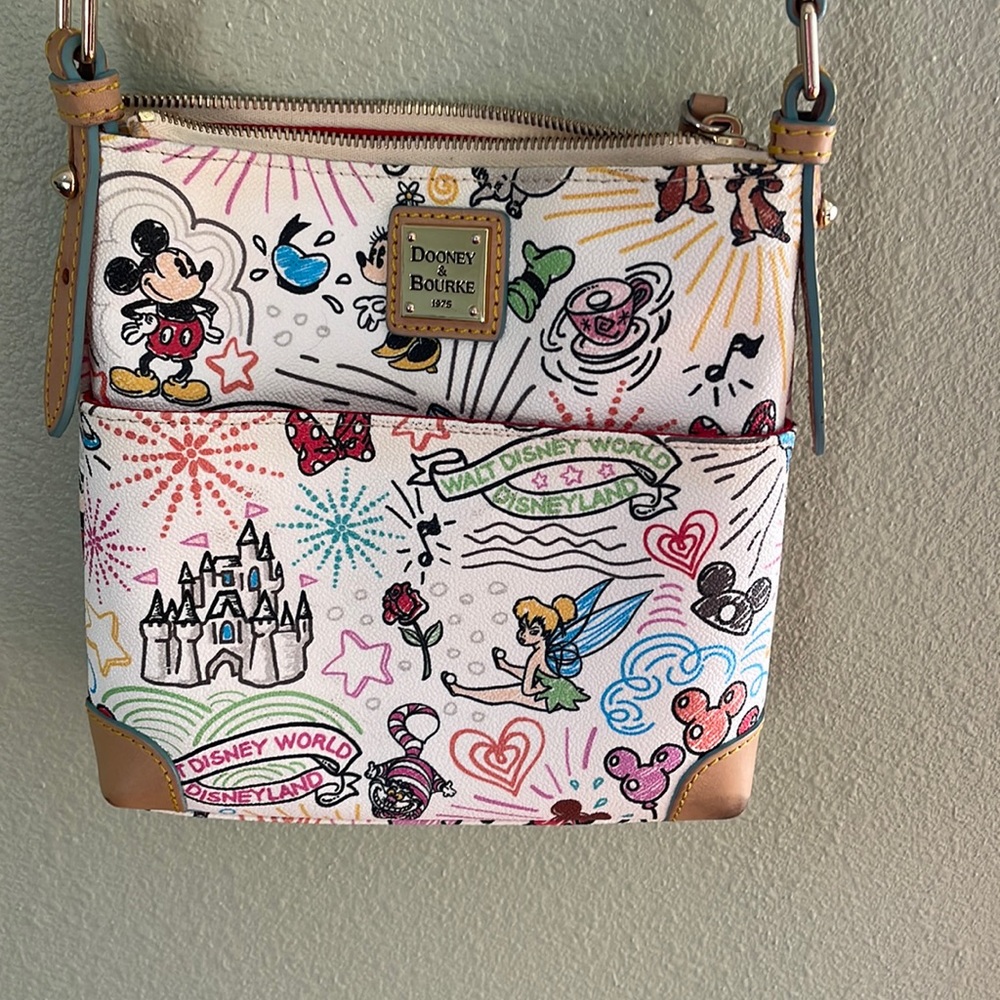 Disney, Dooney & Bourke crossbody.
